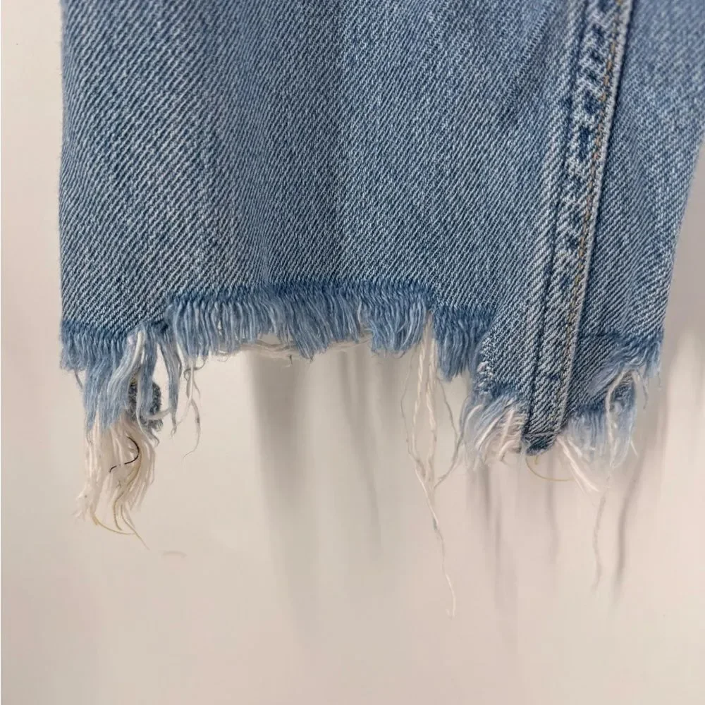 We The Free Womens Maggie Mid Rise Straight Leg Jeans Size 24